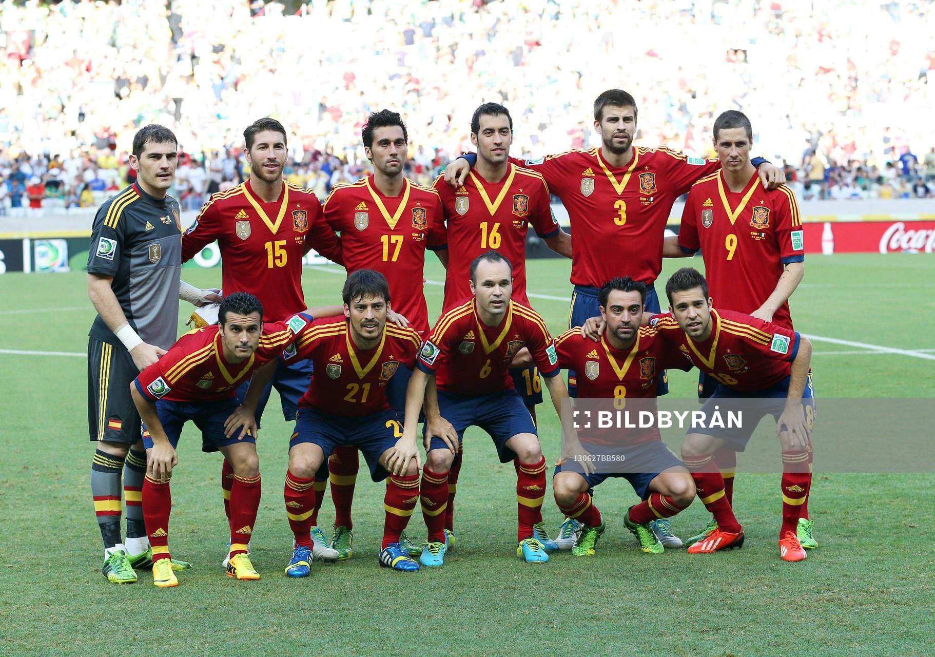 Espagne - 27.06.2013 - Espagne / Italie - 1/2Finale Coupe