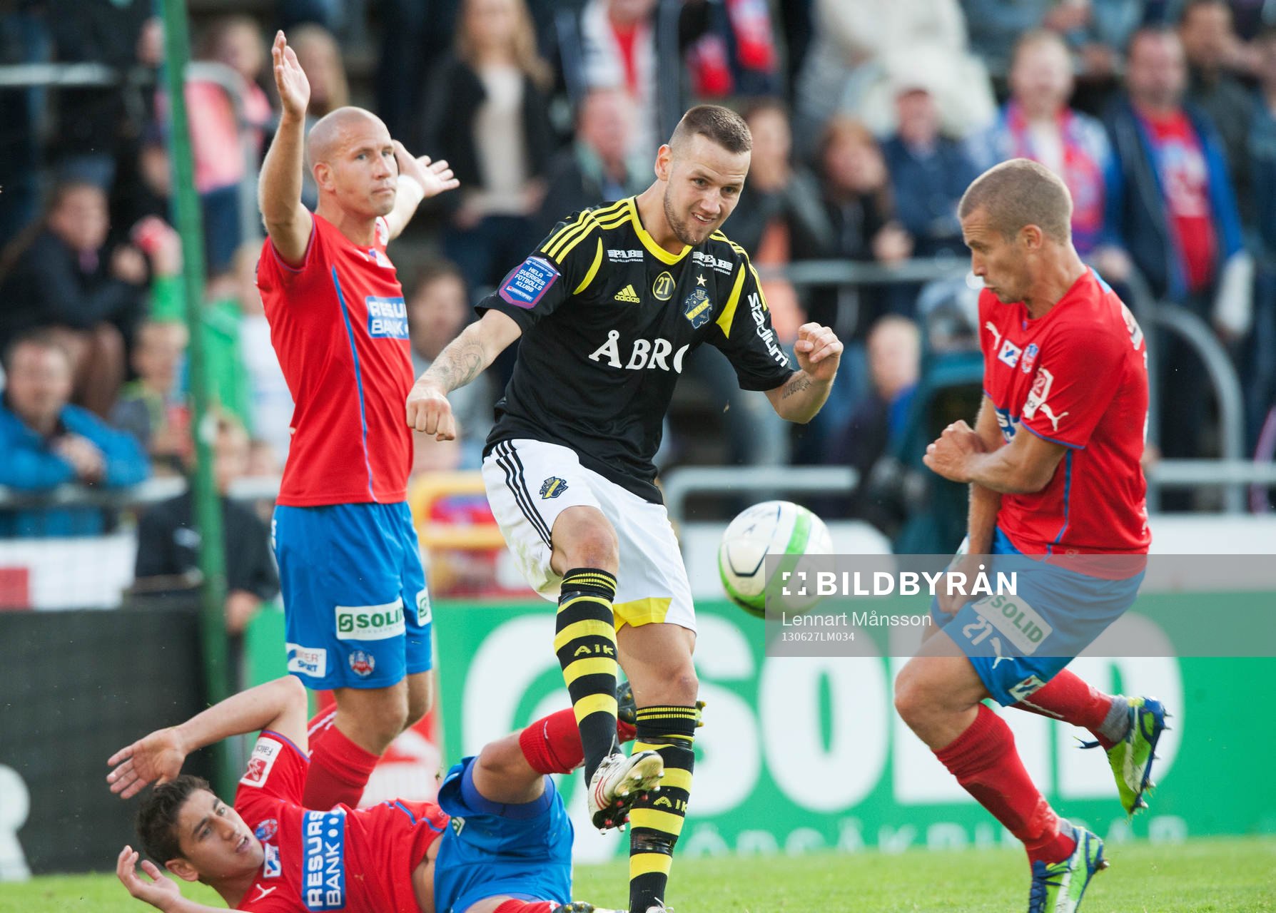 Alexander Milosevic, AIK, rensar undan