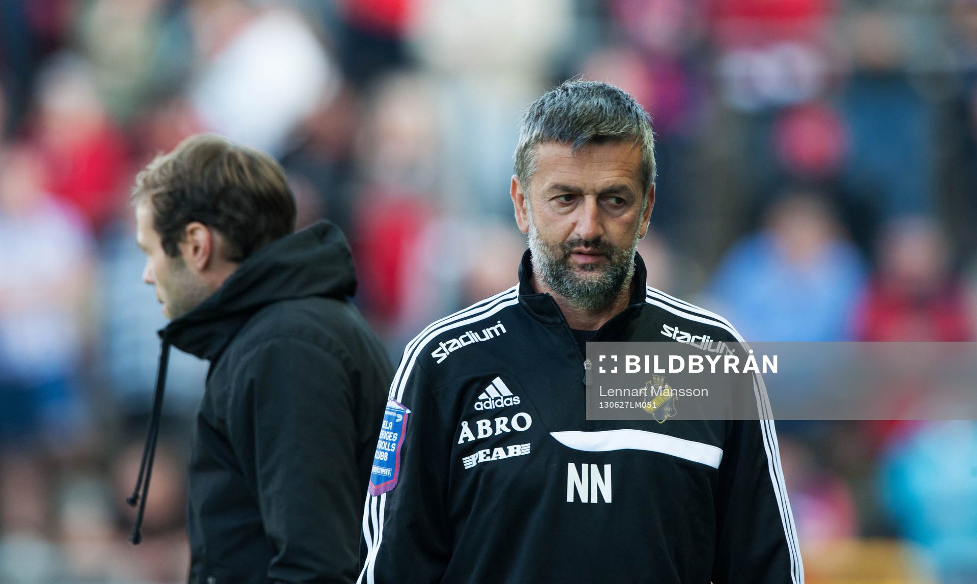 Nebojsa Novakovic och Andreas Alm, tränare, AIK