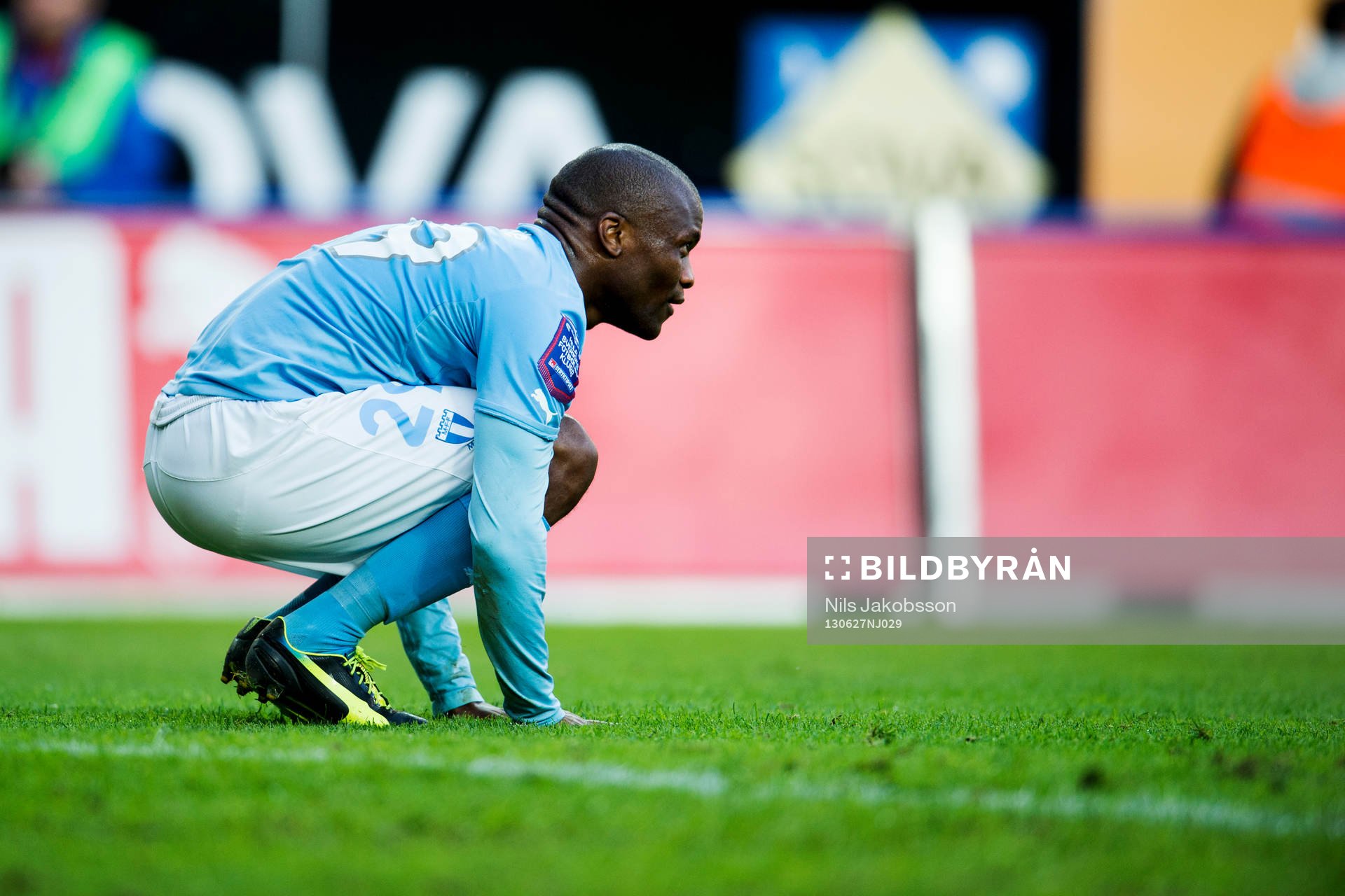 Malmö FFs Tokelo Rantie deppar