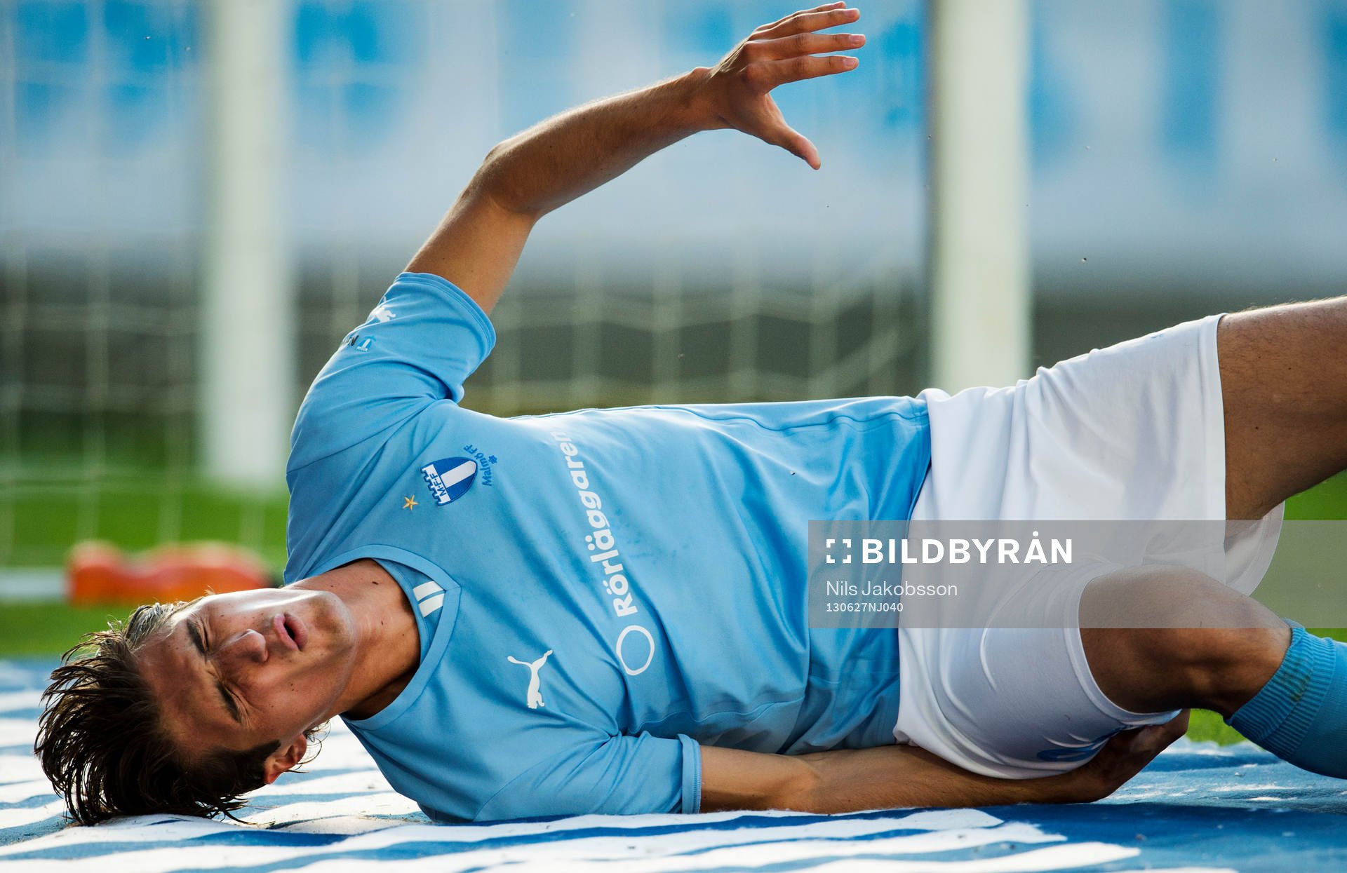 Malmö FFs Dardan Rexhepi skadar sig