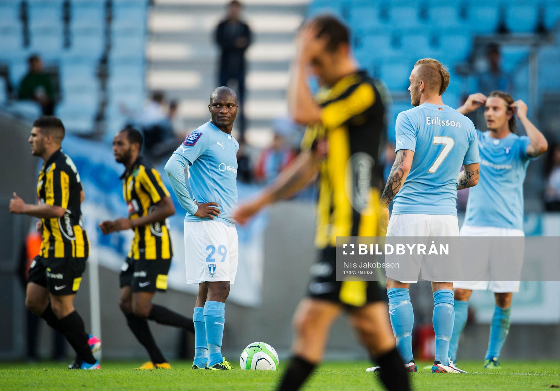 Malmö FFs Tokelo Rantie ska slå avspark