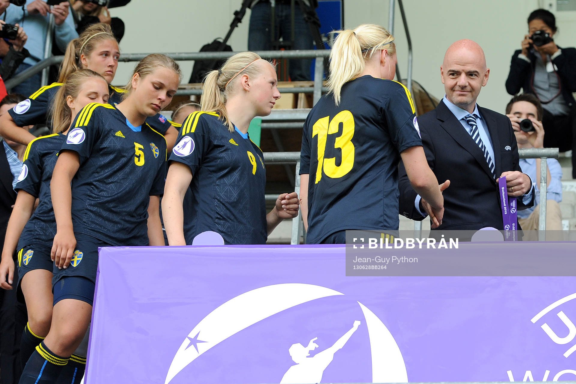 Nyon, 28 Juin 2013; Soccer; UEFA Championship