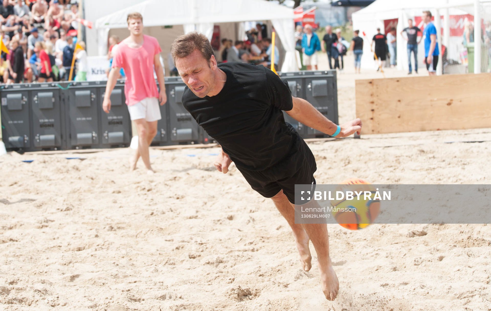 Fotboll, Åhus  beachsoccer