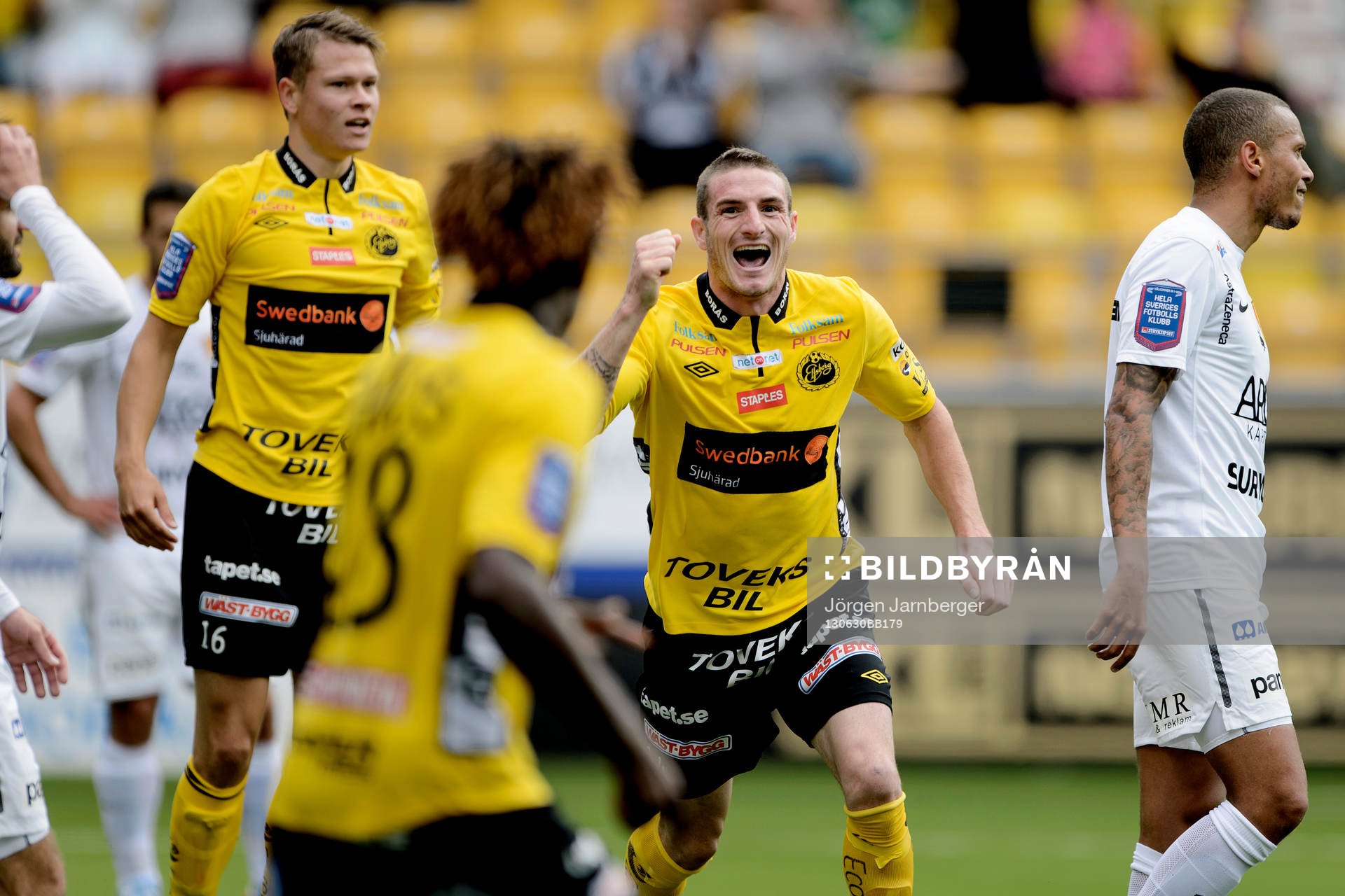 Elfsborgs James Keene jublar