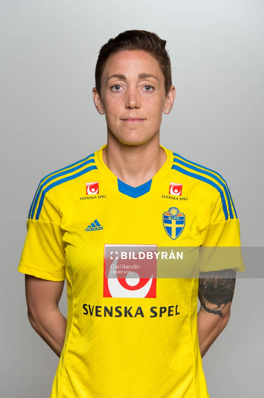Sveriges Therese Sjögran fotograferas