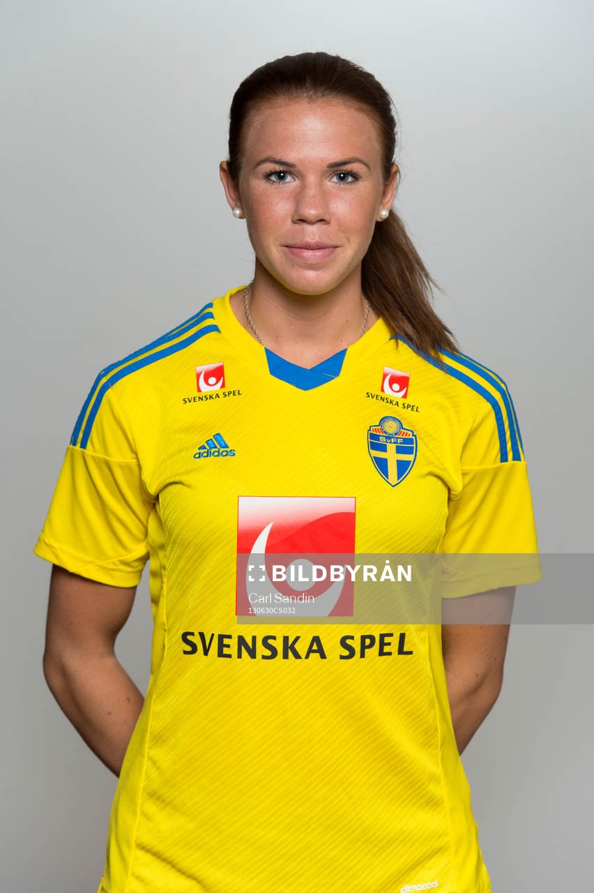 Sveriges Jessica Samuelsson fotograferas
