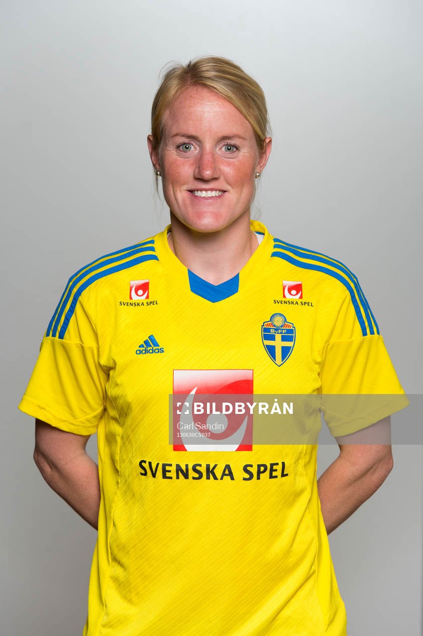 Sveriges Marie Hammarström fotograferas