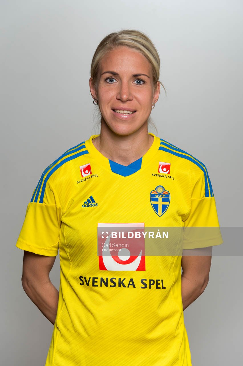 Sveriges Elin Magnusson fotograferas