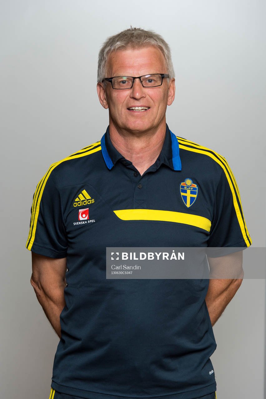 Sveriges assisterande förbundskapten Birger Jacobsson