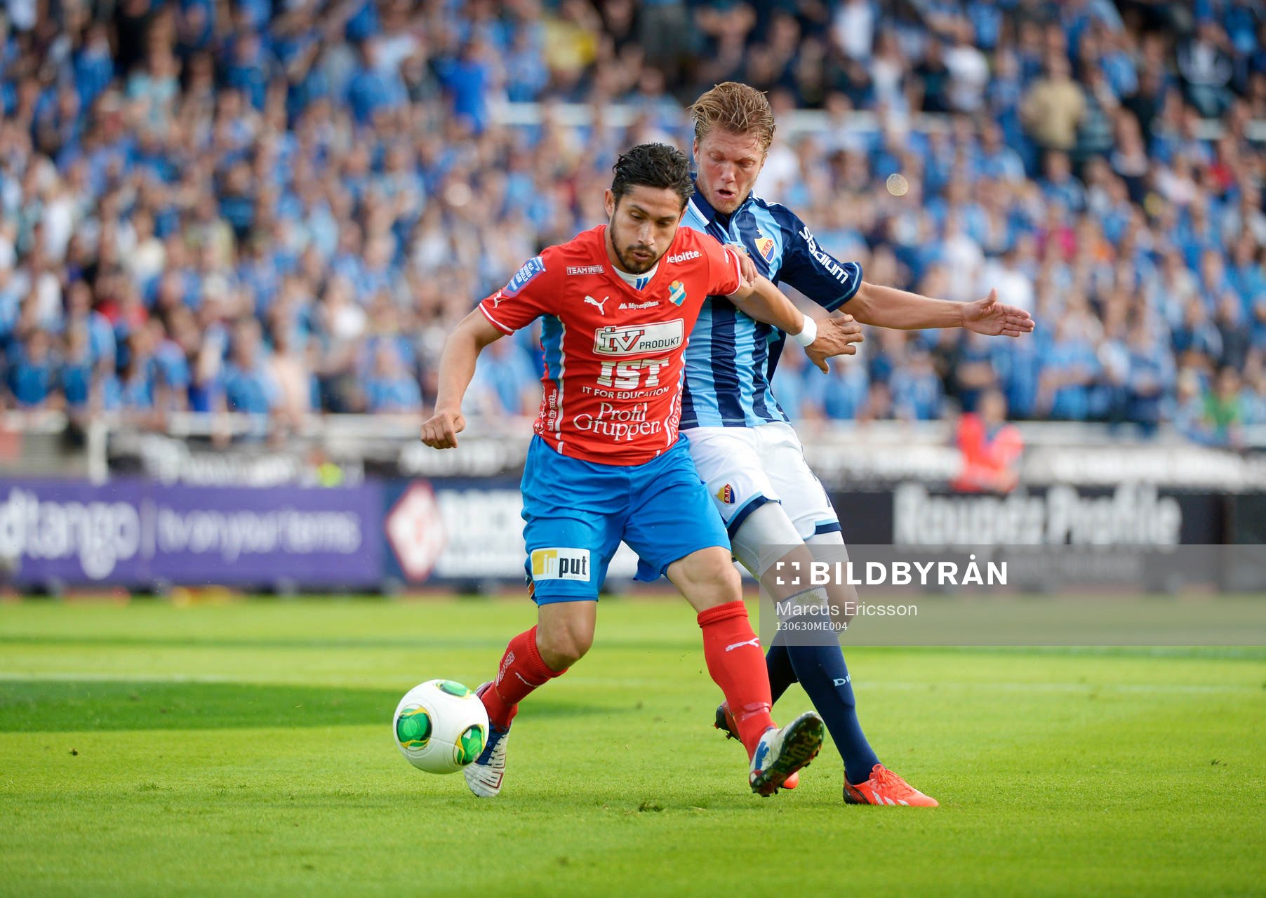 i matchen mellan Djurgården och Öster