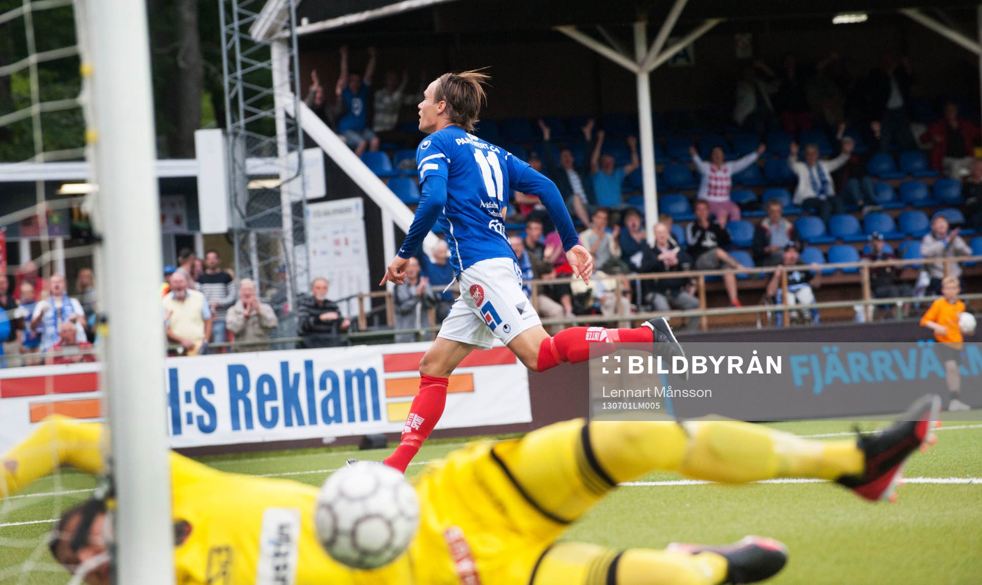 2-0, Viktor Prodell, Åtvidaberg, gör sitt andra mål i