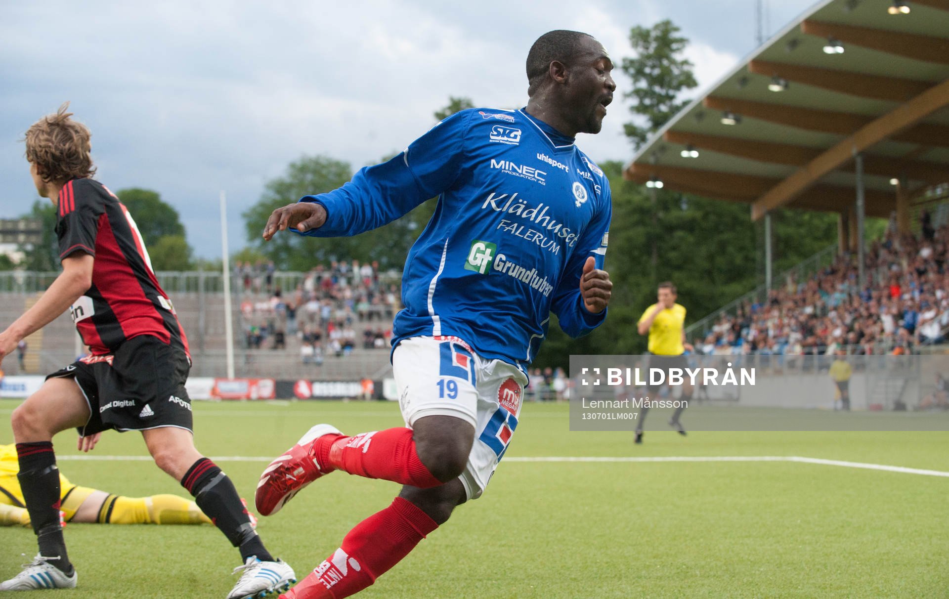 3-0, John Owoeri, Åtvidaberg, gör mål i