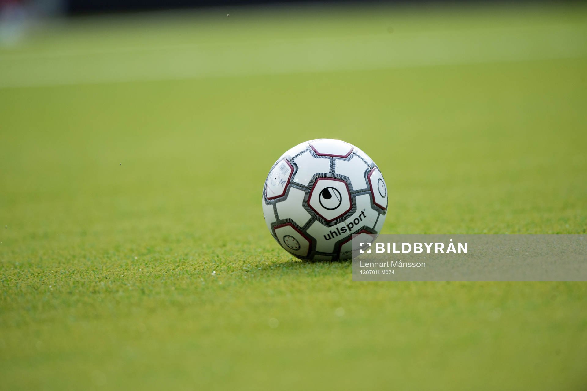 Fotboll, boll, Uhlsport, gräs
