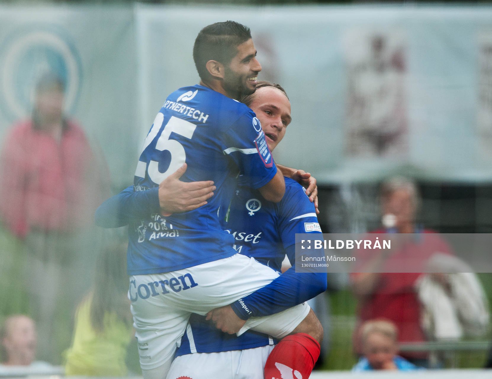 Fotboll, allsvenskan, Åtvidaberg - Brommapojkarna: Måljubel, Viktor Prodell och Imad Zatara, Åtvidaberg