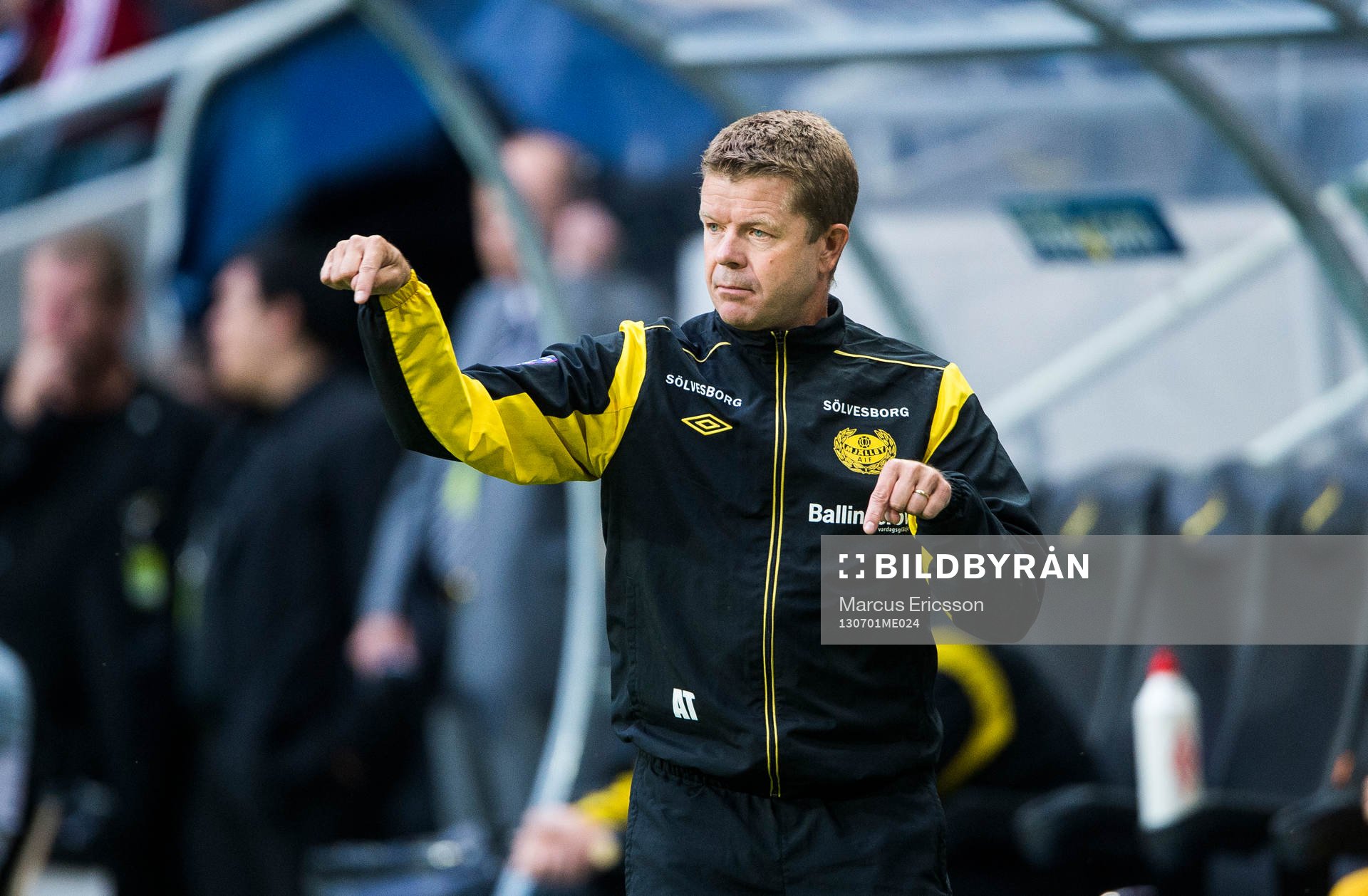 Mjällbys tränare Anders Torstensson