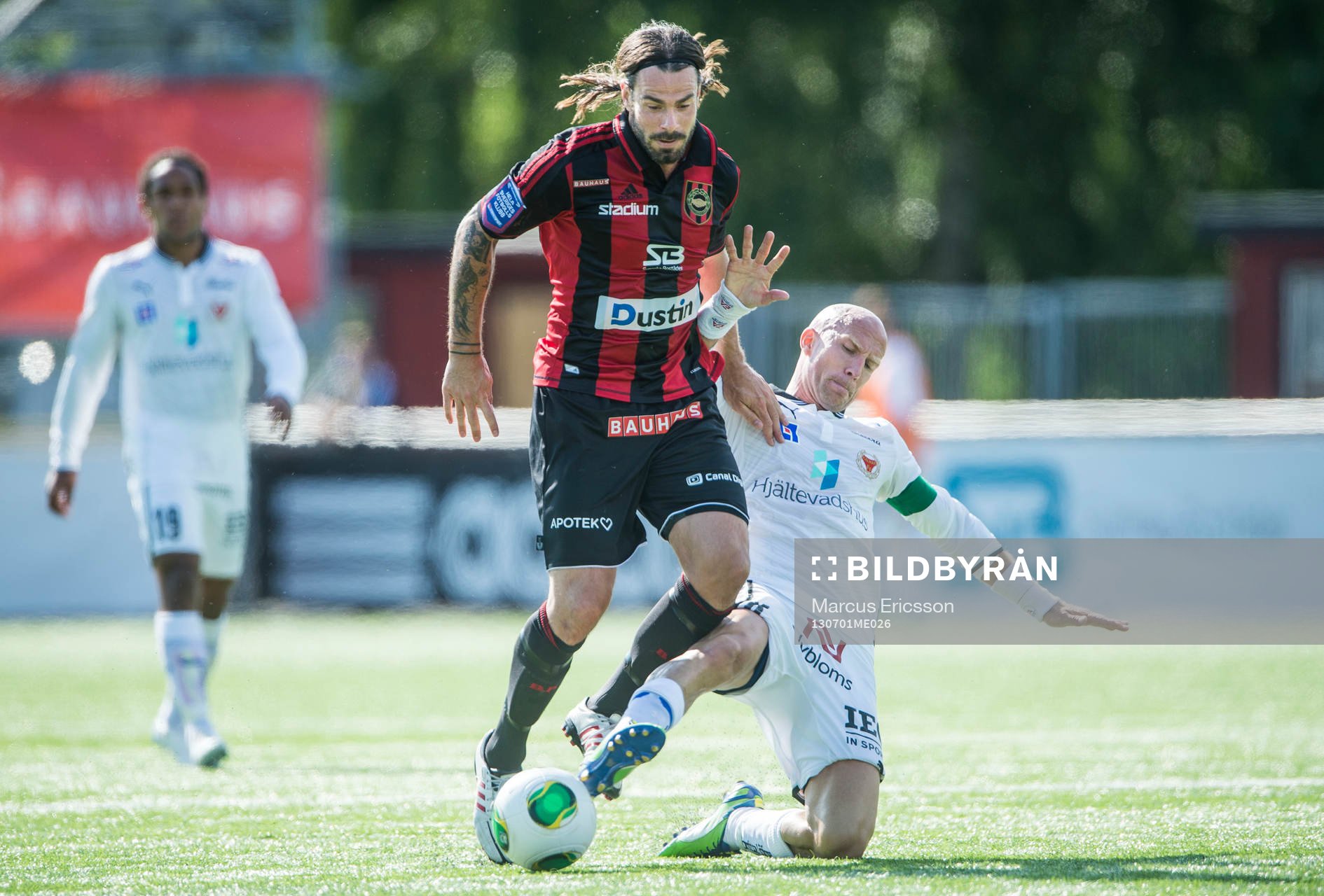 Brommapojkarnas Andreas Eriksson och Kalmars Henrik