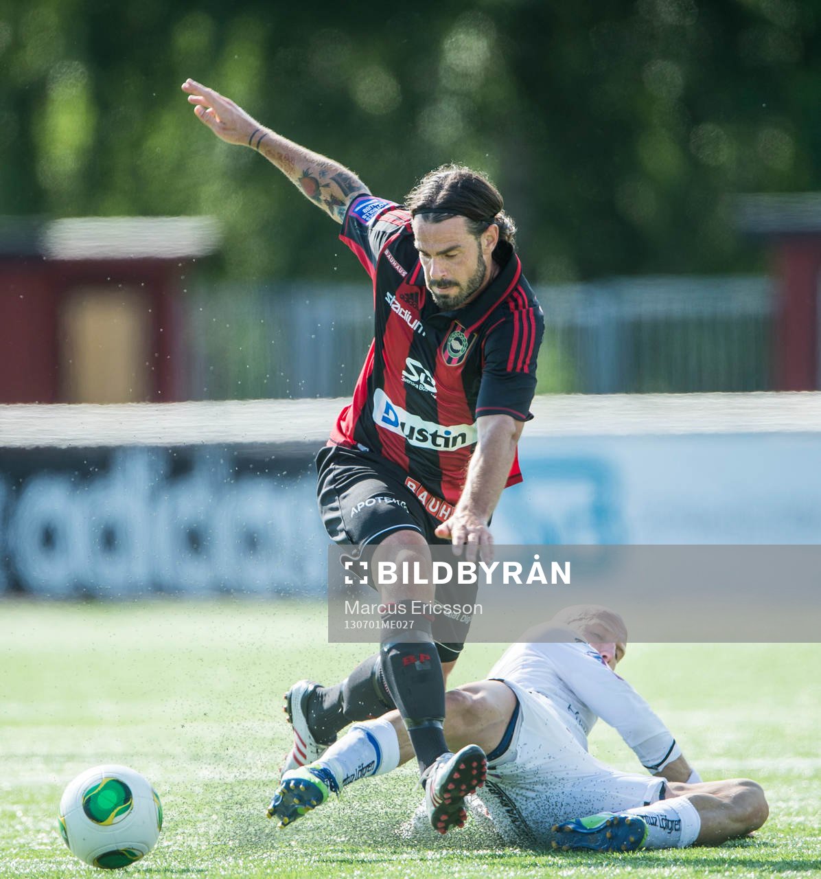 Brommapojkarnas Andreas Eriksson och Kalmars Henrik