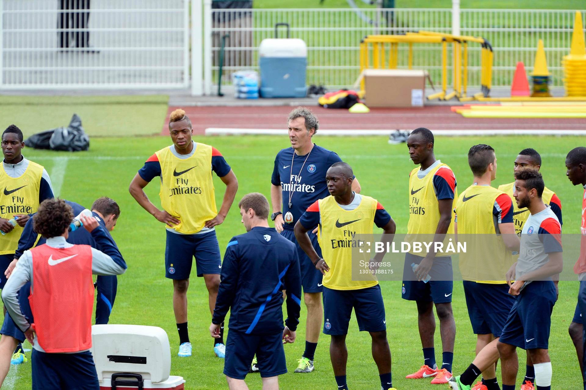 Fotboll, Träning, Paris Saint Germain: Laurent BLANC - 03.07.2013 - Entrainement du Paris Saint Germain -Centre Technique du Football - Clairefontaine-