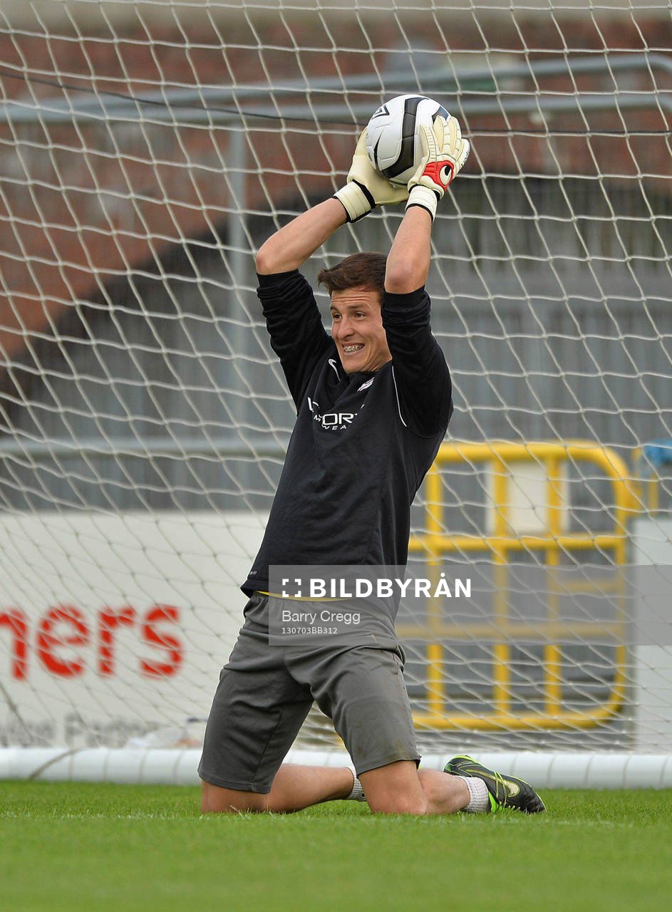 3 July 2013; Drogheda United's Gabriel Sava