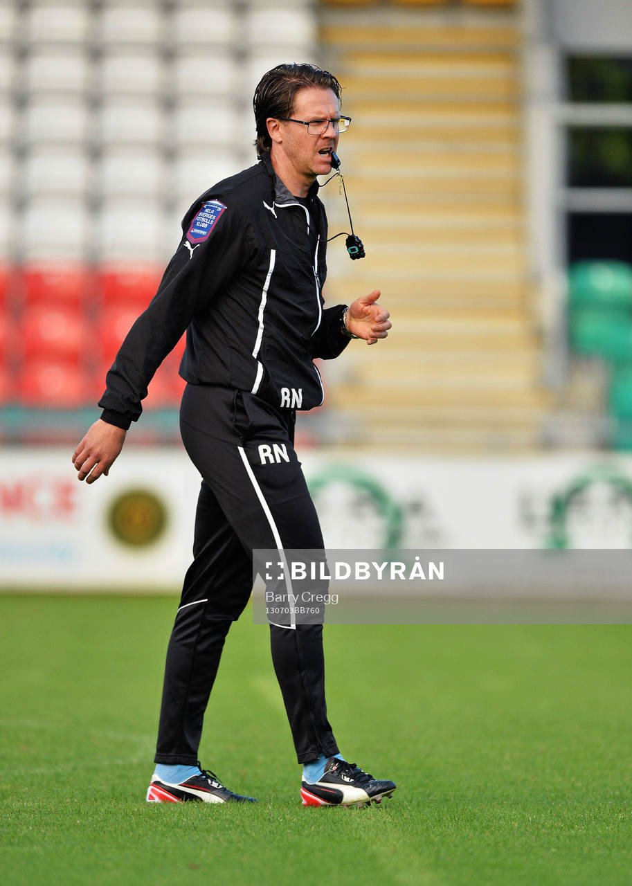 Malmö manager Rikard Norling