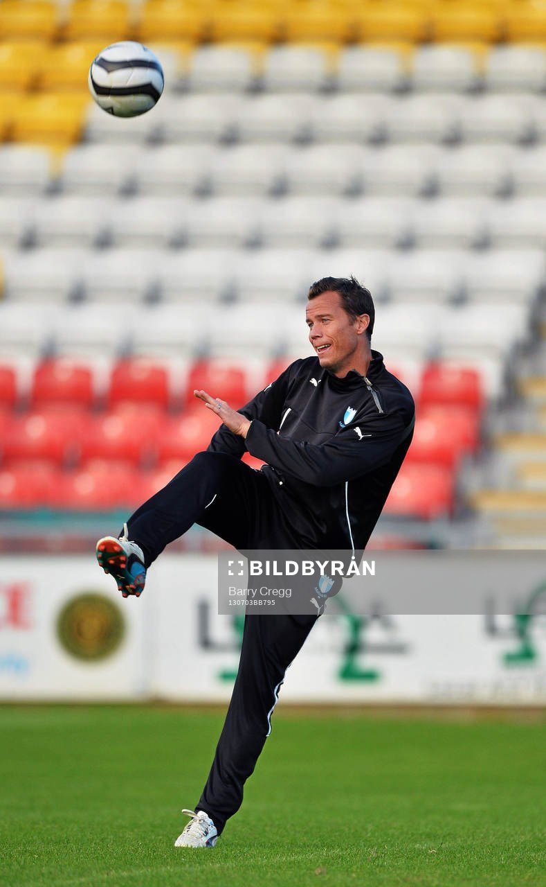 Malmö's Assistant Coach Daniel Andersson