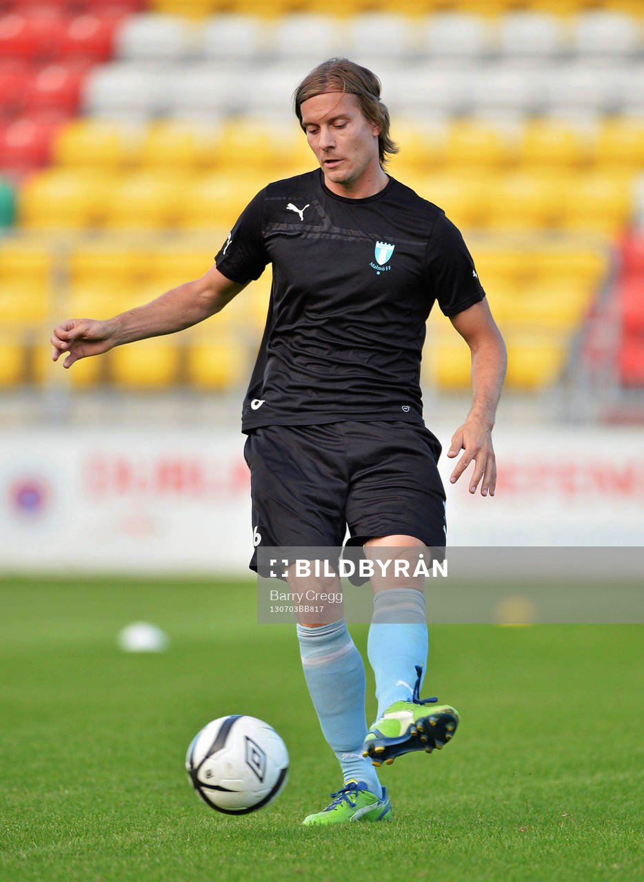 3 July 2013; Malmö's Markus Halsti