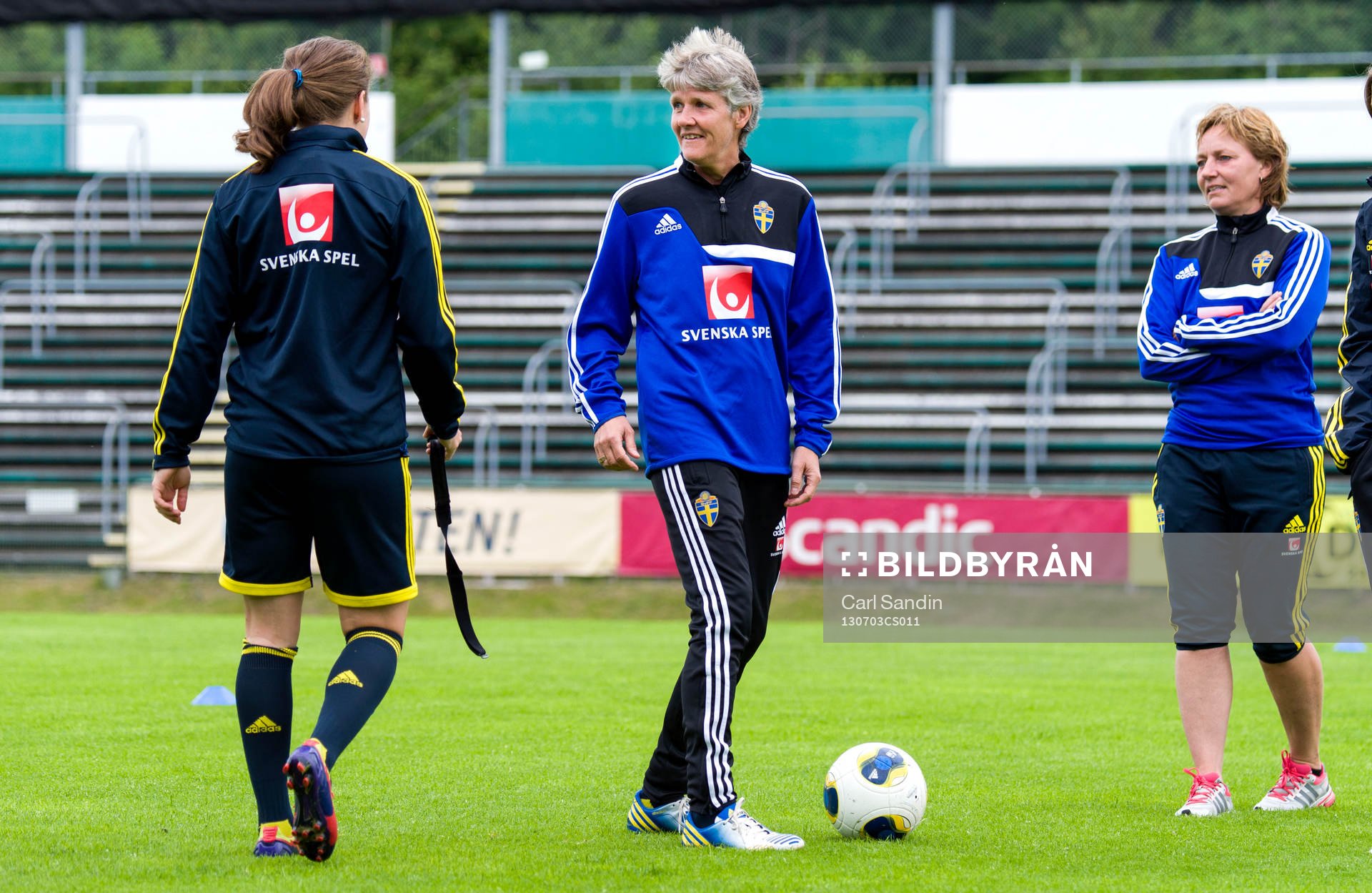 Sveriges förbundskapten Pia Sundhage