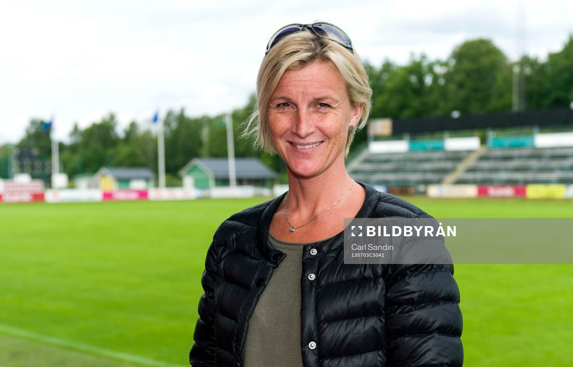 Heidi Silvander, journalist på Sydsvenskan, fotograferas