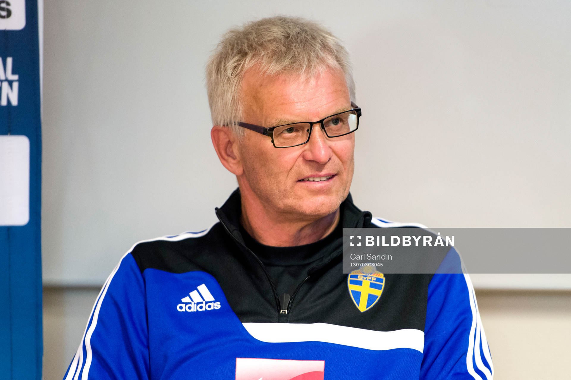 Sveriges assisterande förbundskapten Birger Jacobsson