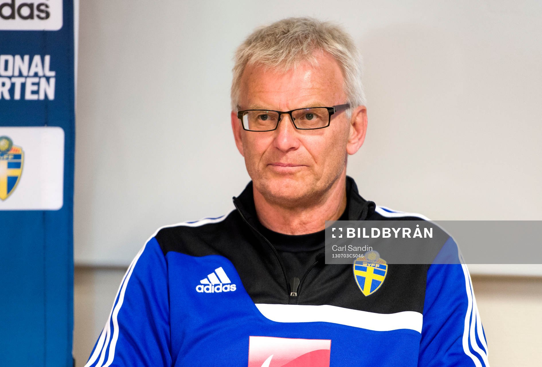 Sveriges assisterande förbundskapten Birger Jacobsson