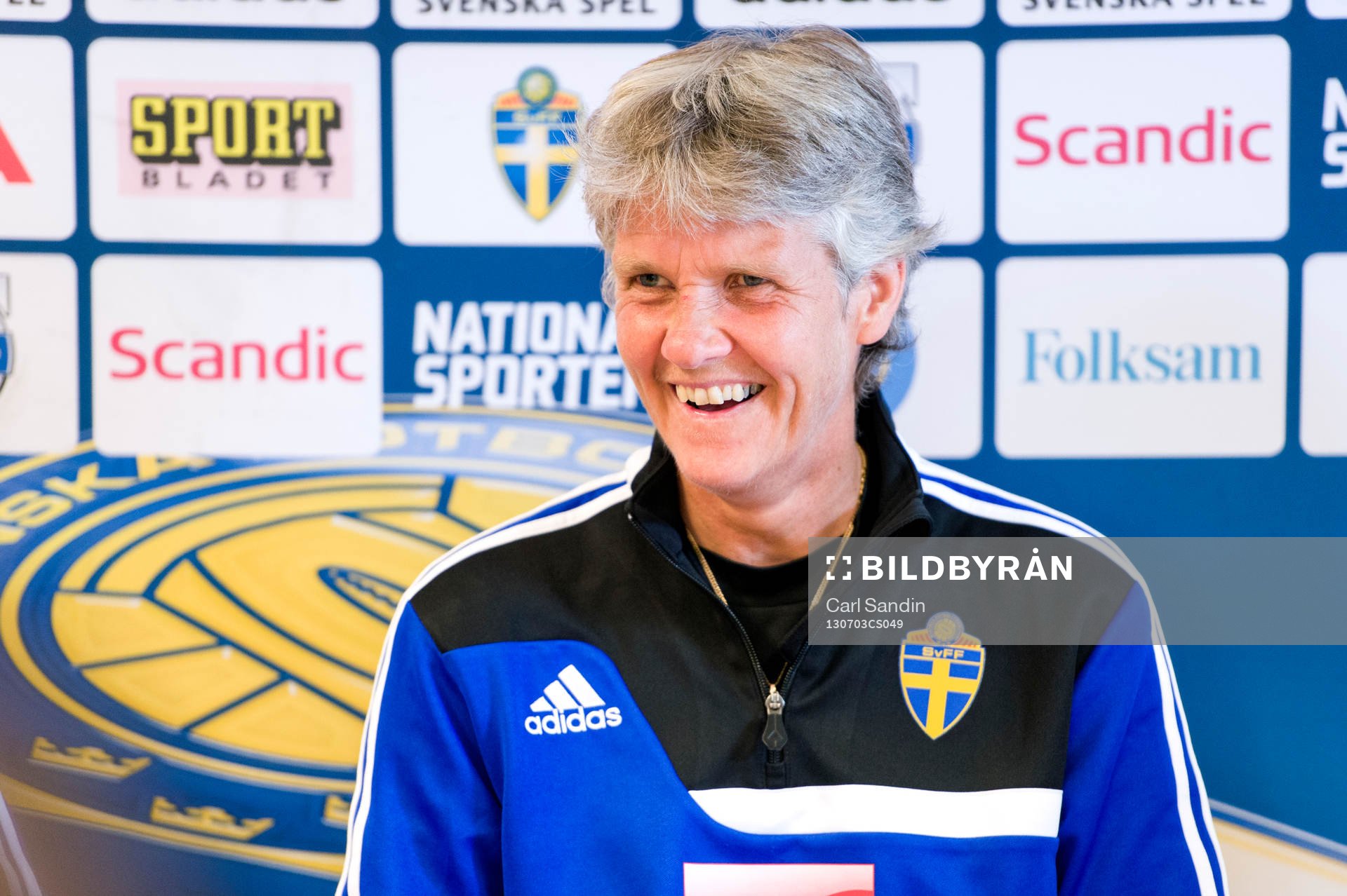 Sveriges förbundskapten Pia Sundhage