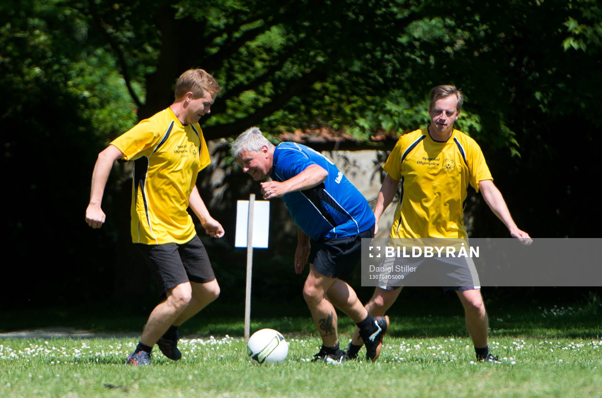 Gustav Fridolin, Lars Ohly och Mikael Damberg spelar en