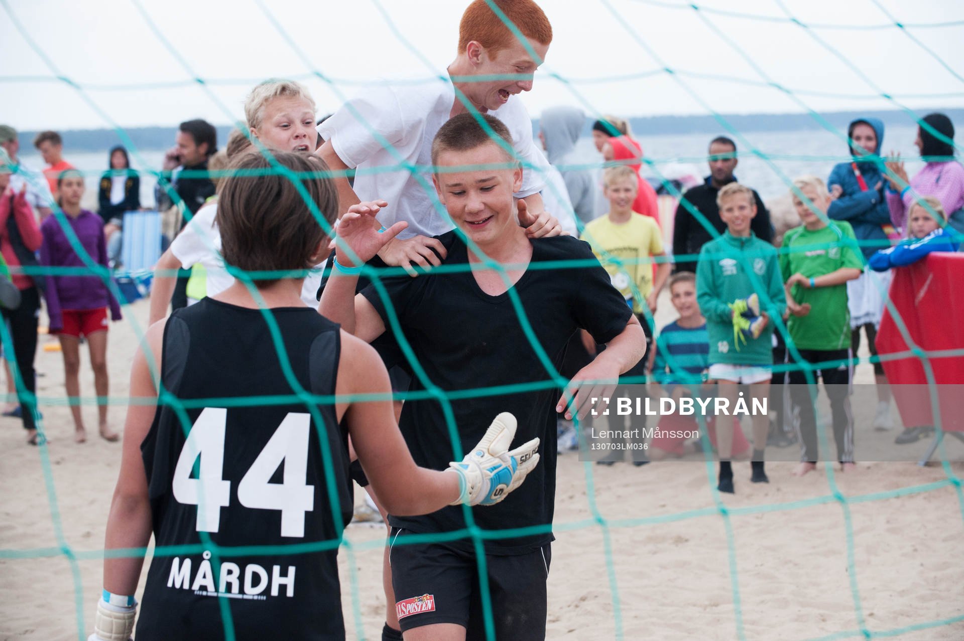 Sand, beachsoccerplan, Theo Ekström, avgörande