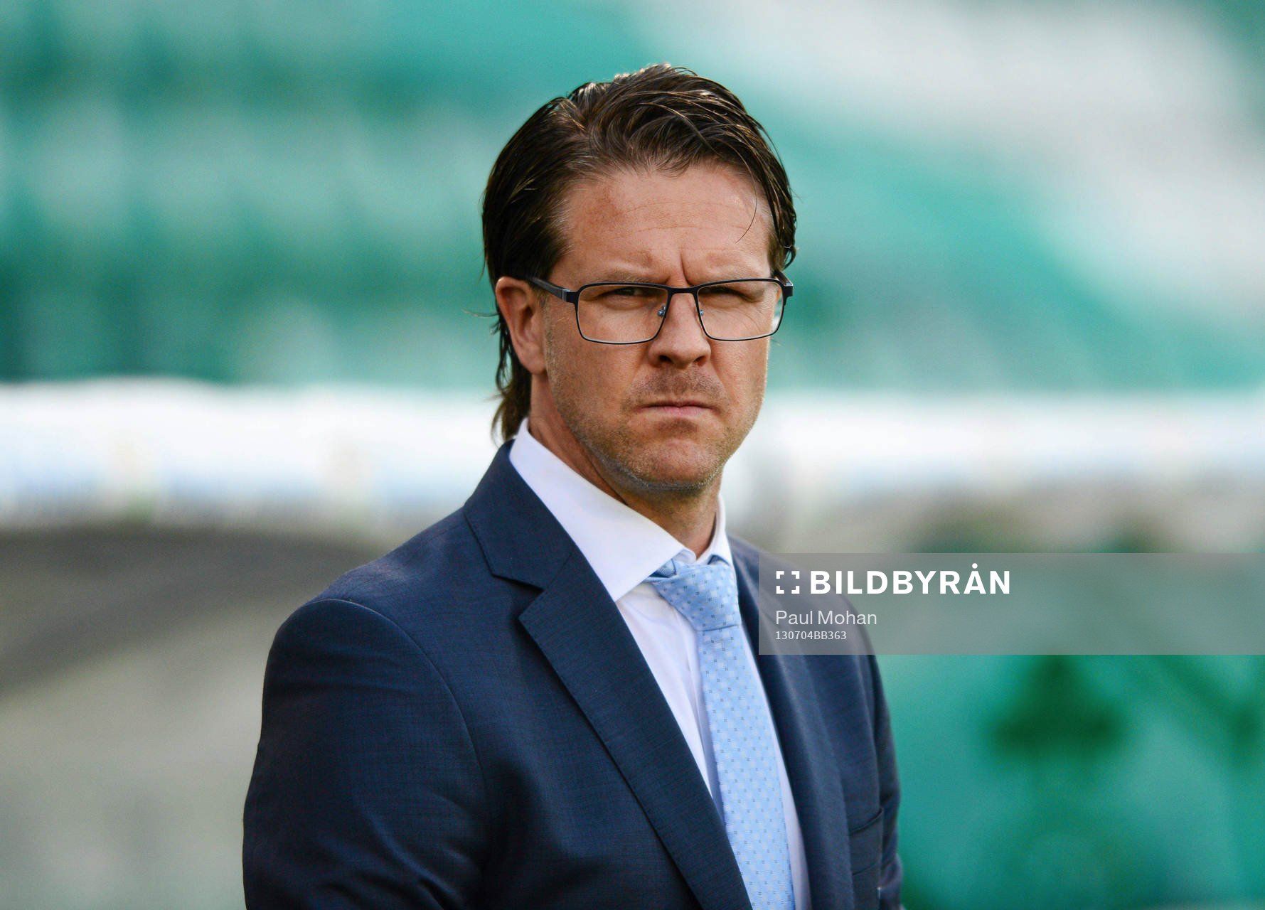 4 July 2013; Malmö FF manager Rikard Norling. UEFA Europa