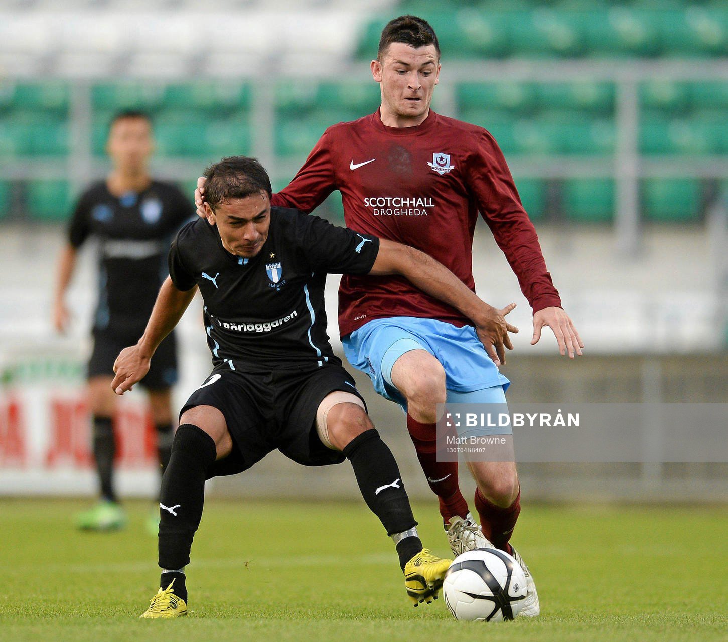 4 July 2013; Ricardo Ferreire da Silva, Malmö FF, in