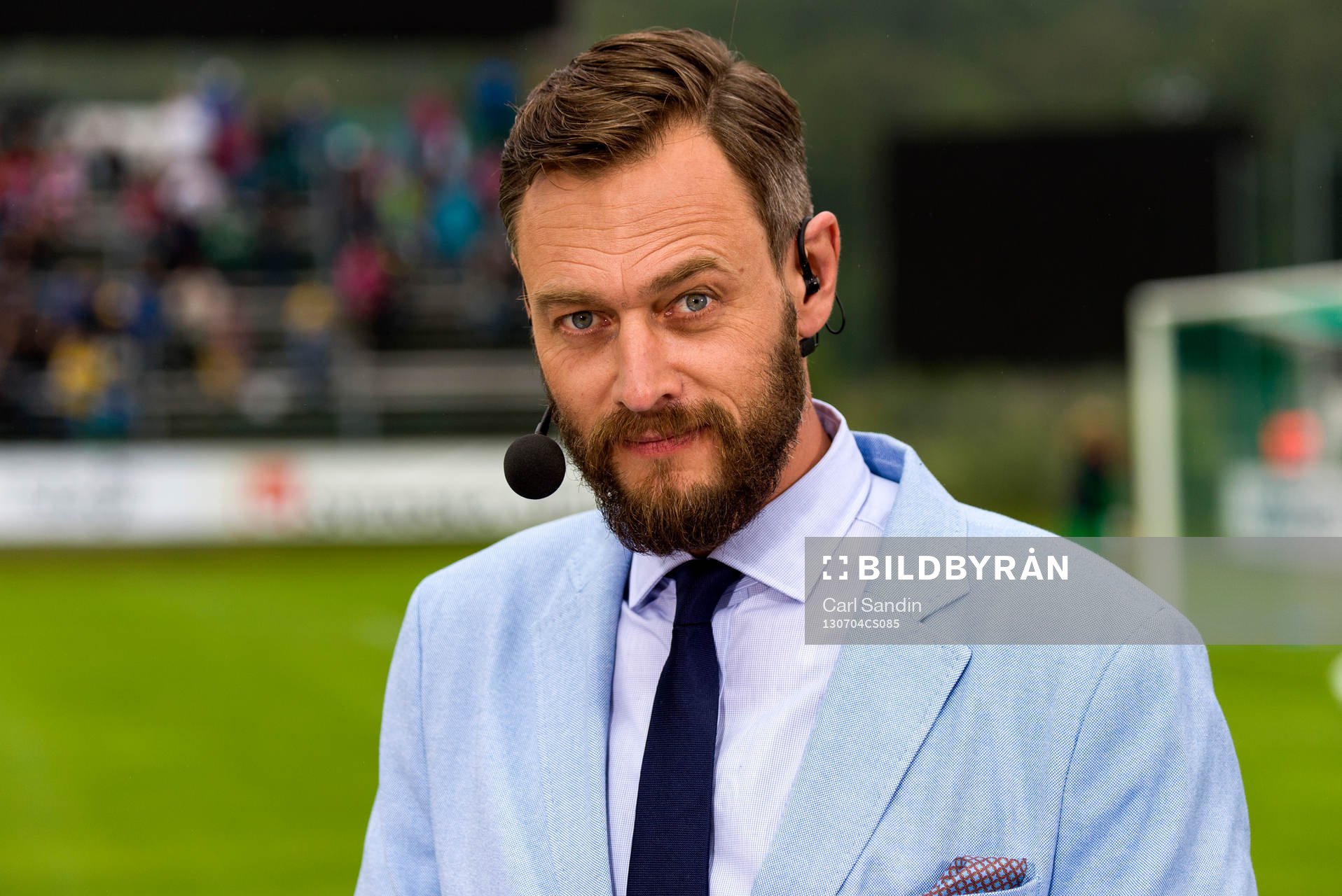 Fotbollskanalens chefsredaktör Olof Lundh innan