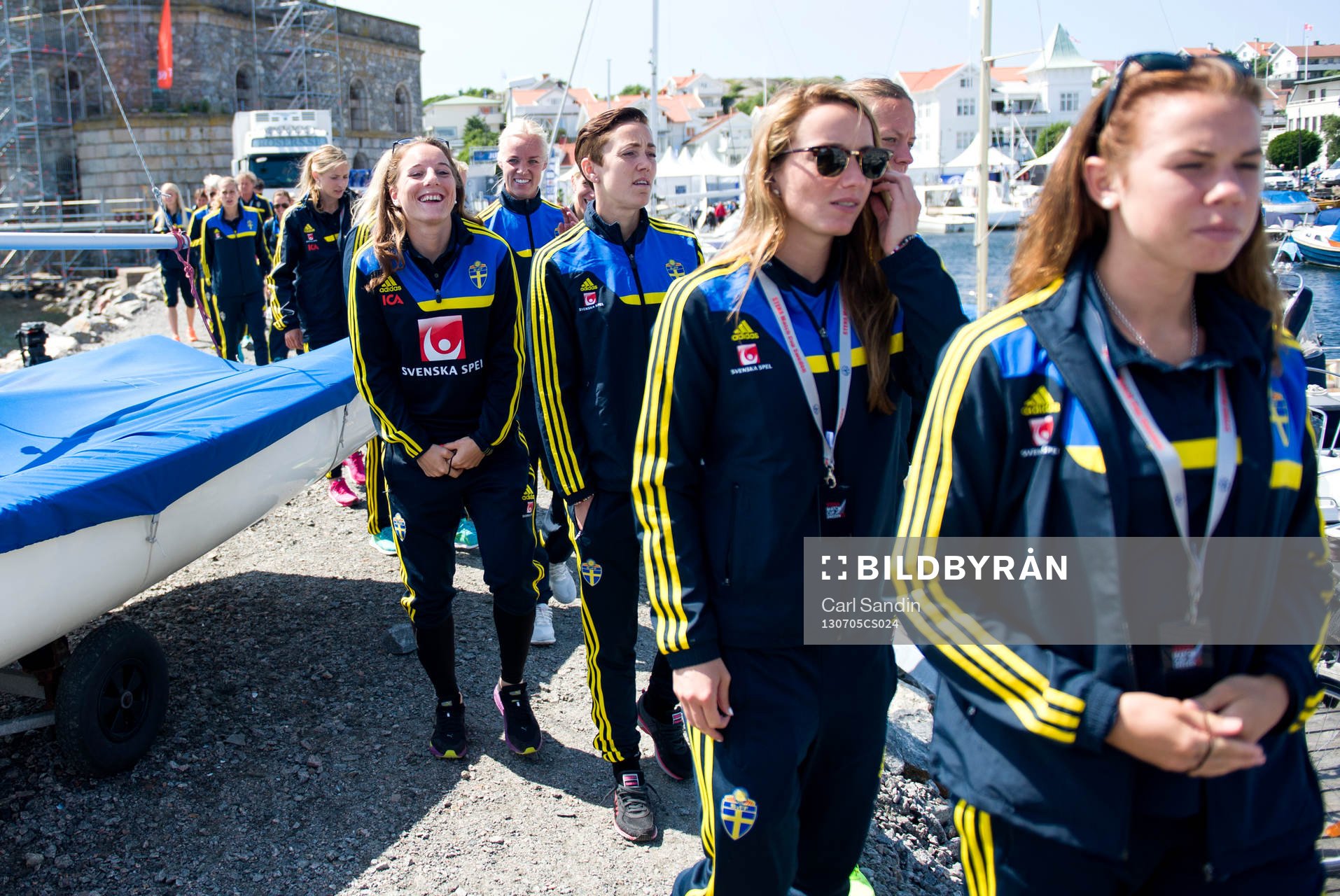 Antonia Göransson, Caroline Seger, Therese Sjögran,