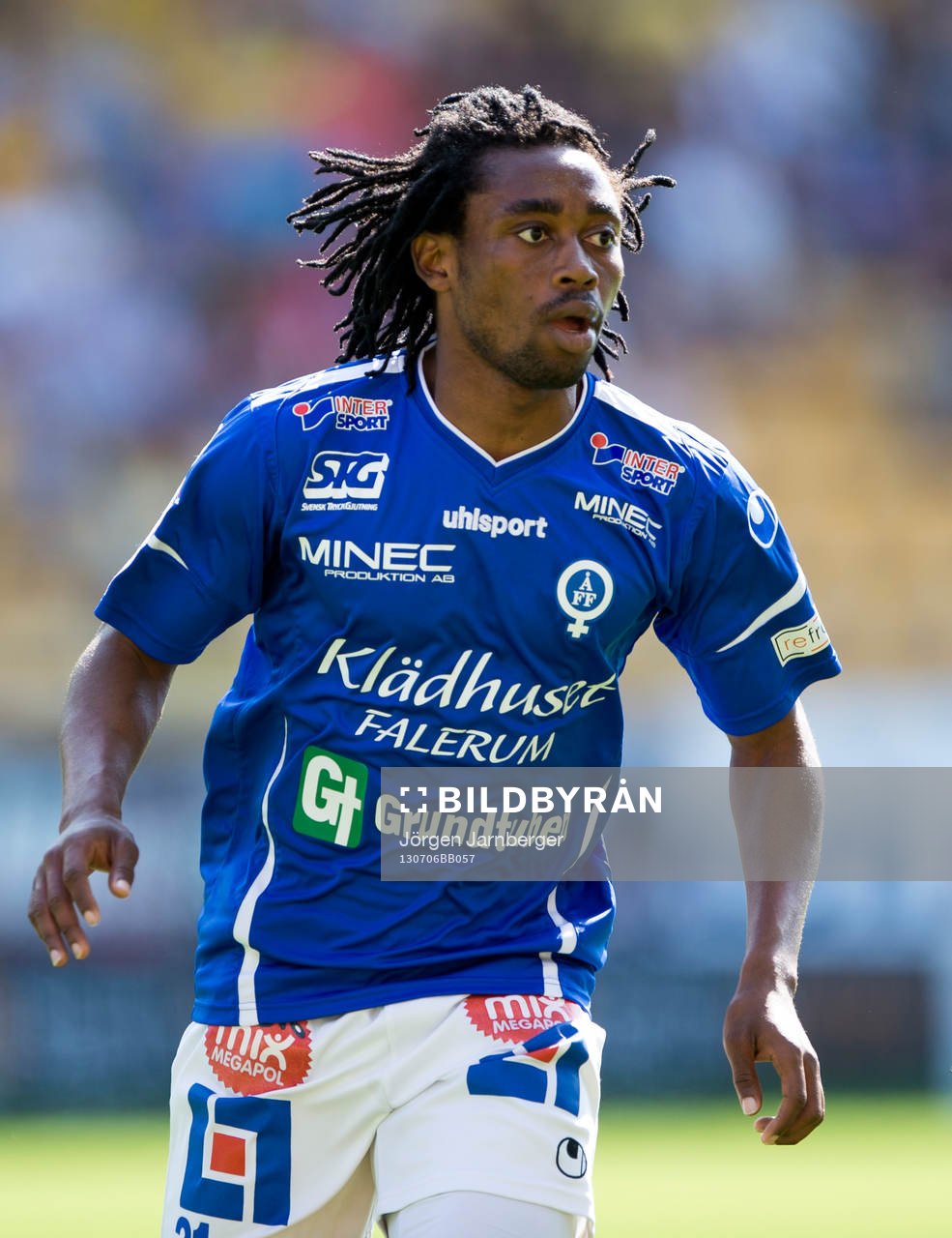 Åtvidabergs Emmanuel Dogbe i matchen mellan Elfsborg och