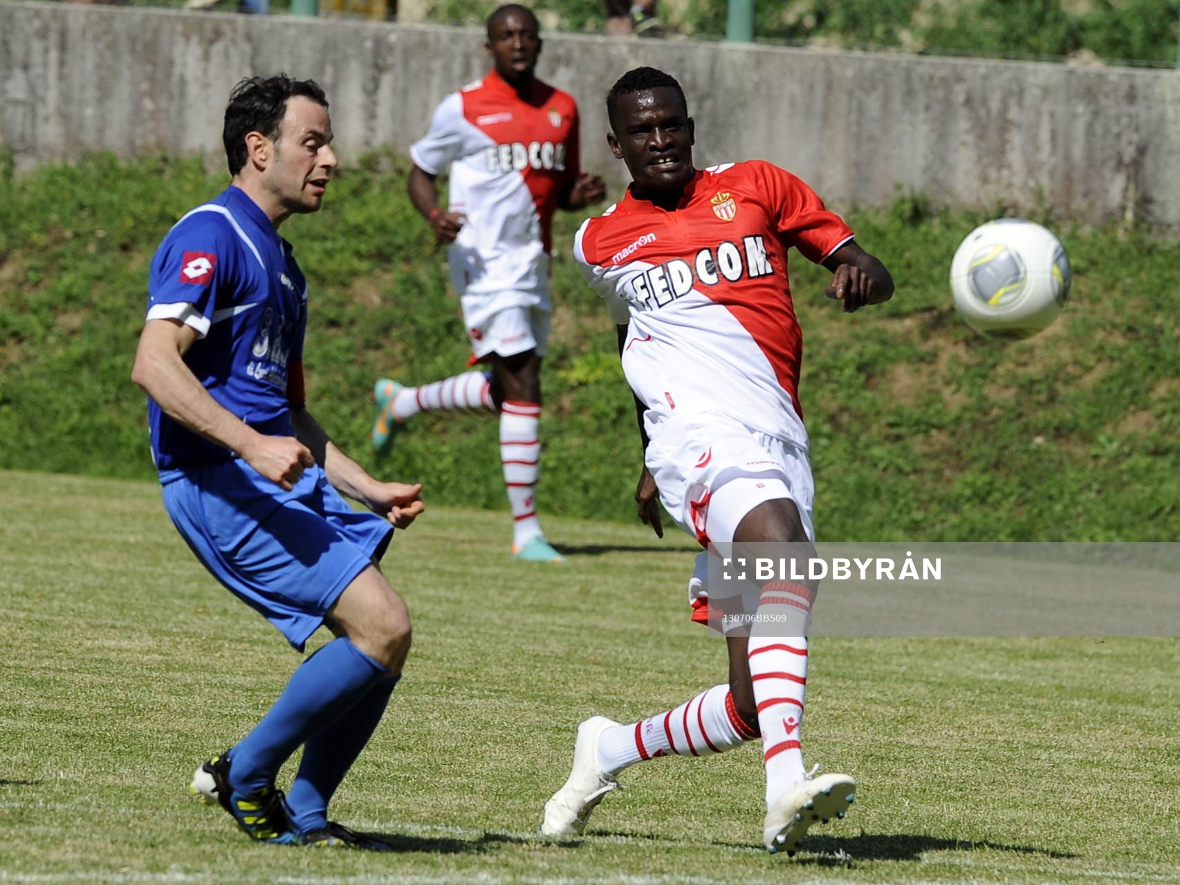 Ibrahima Toure - 06.07.2013 - GSA Cascia / Monaco - Match