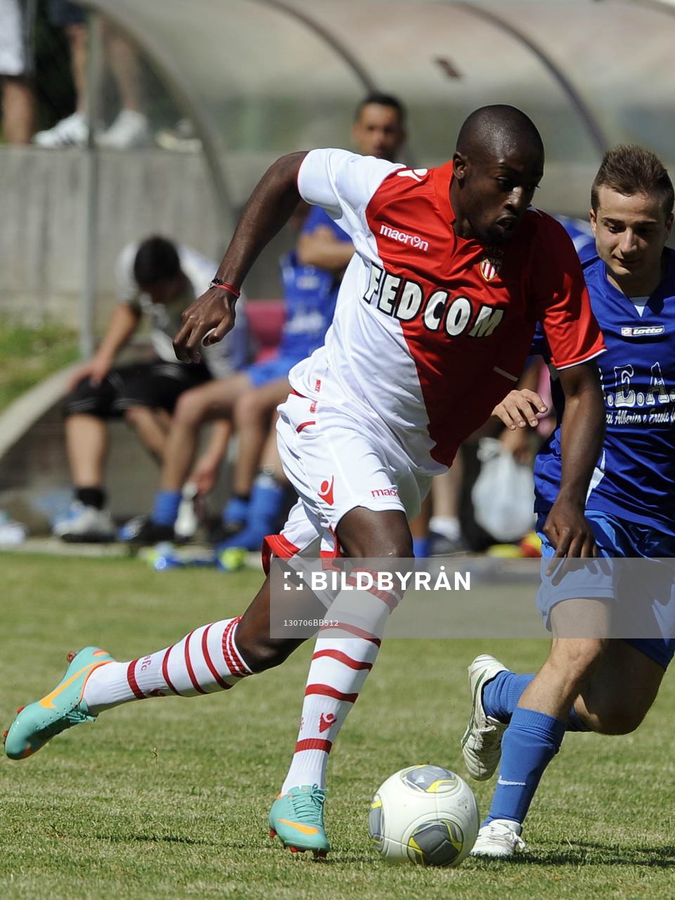 Terence Makengo - 06.07.2013 - GSA Cascia / Monaco - Match