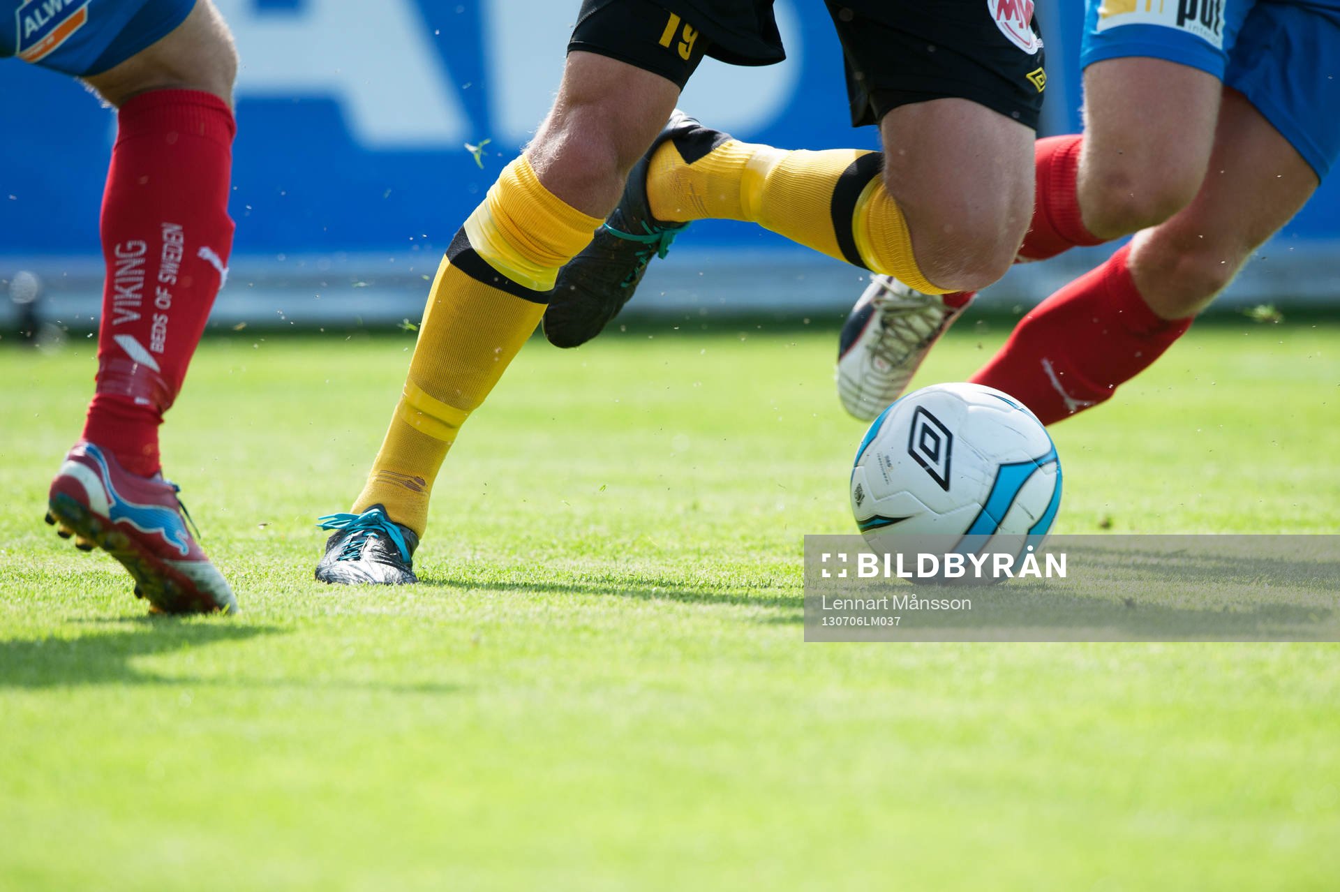 Fot, fotboll, fotbollsskor, fotbollsstrumpor, i