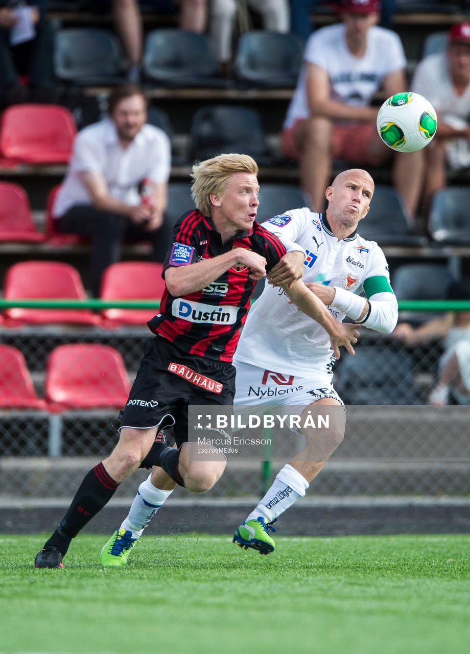 Brommapojkarnas Gustav Sandberg Magnusson och Kalmars