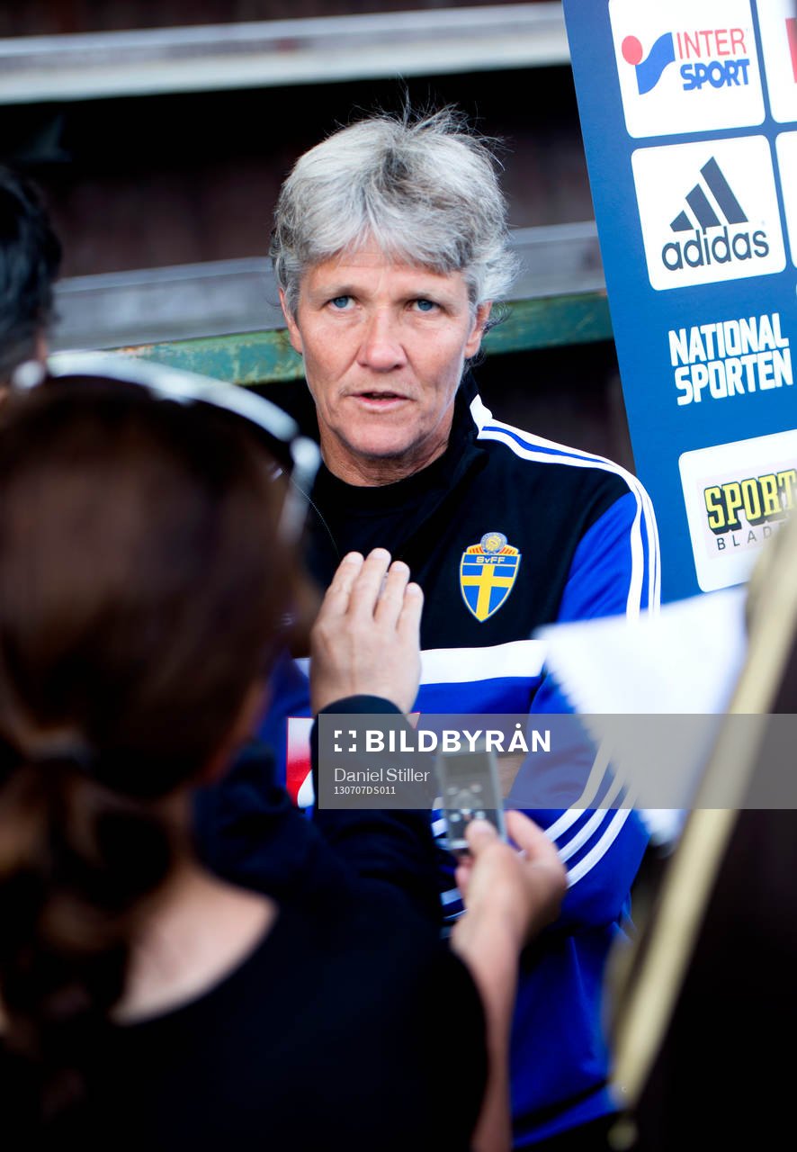 Förbundskapten Pia Sundhage