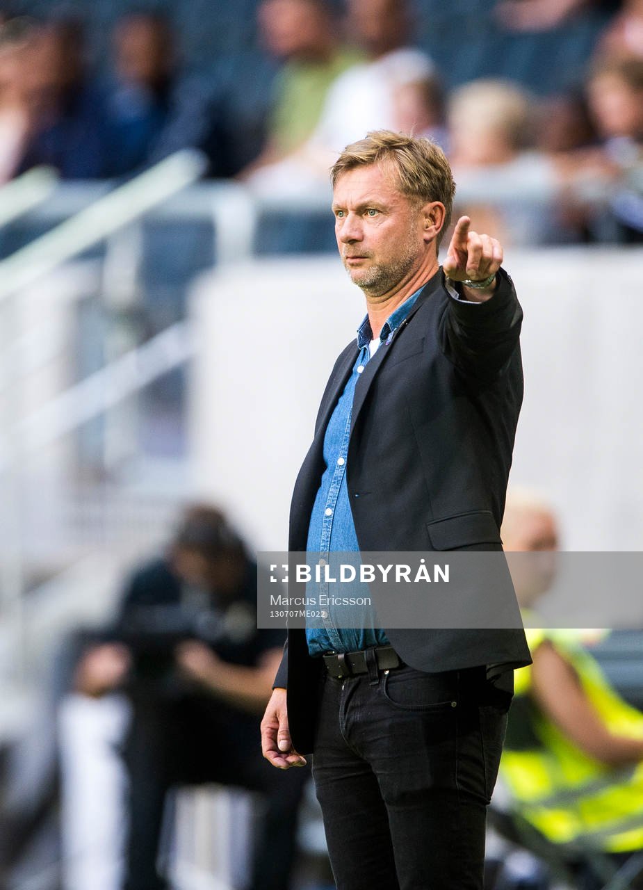 Häckens tränare Peter Gerhardsson i