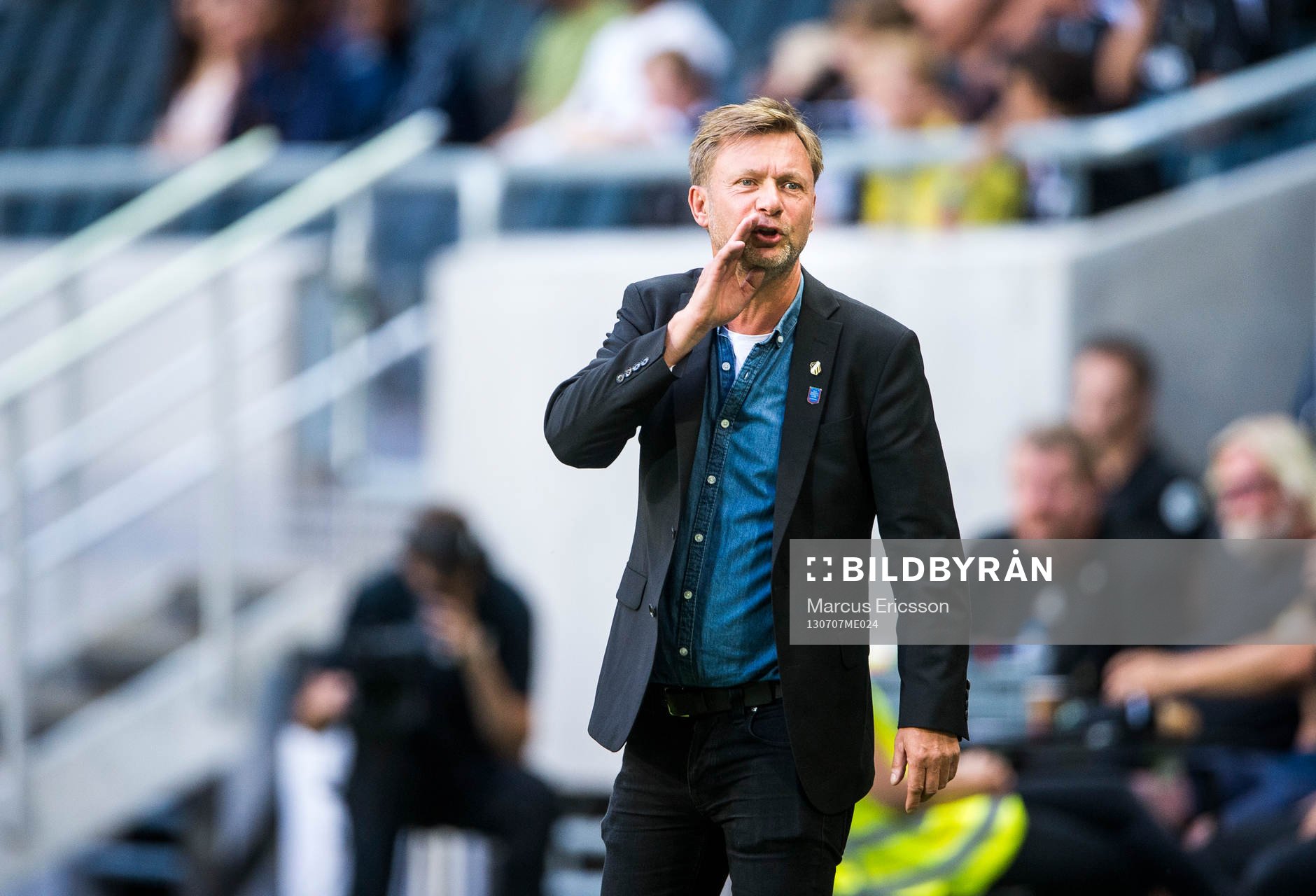 Häckens tränare Peter Gerhardsson i