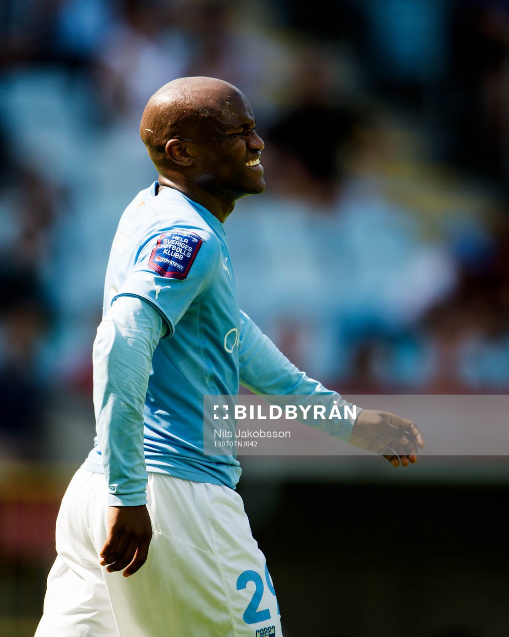 Malmö FFs Tokelo Rantie deppar i