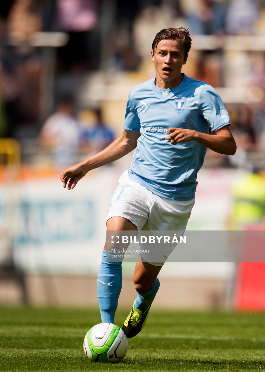 Malmö FFs Simon Thern i