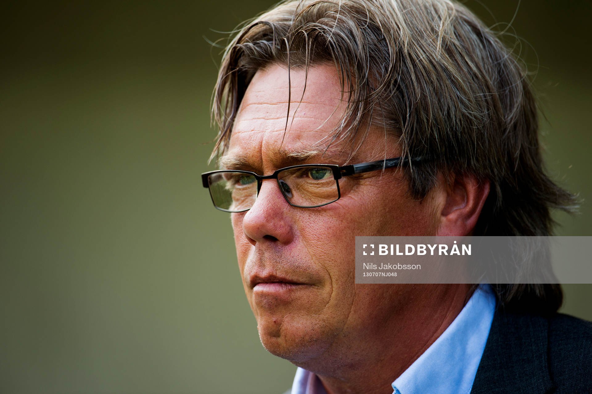 Gefles tränare Per Olsson i