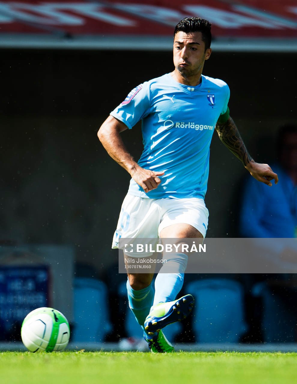 Malmö FFs Jiloan Hamad i